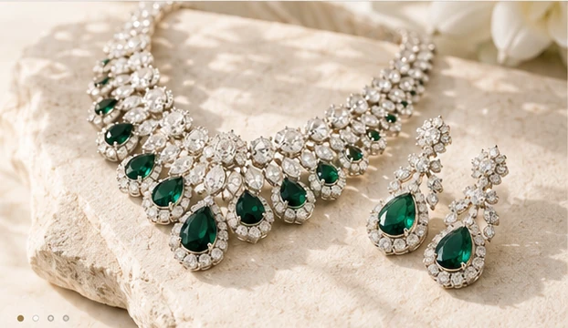 Emerald high jewellery