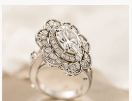 Signature diamond ring